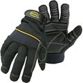 Boss Glove Mechanics W/Pvc Palm Lrg 5202L